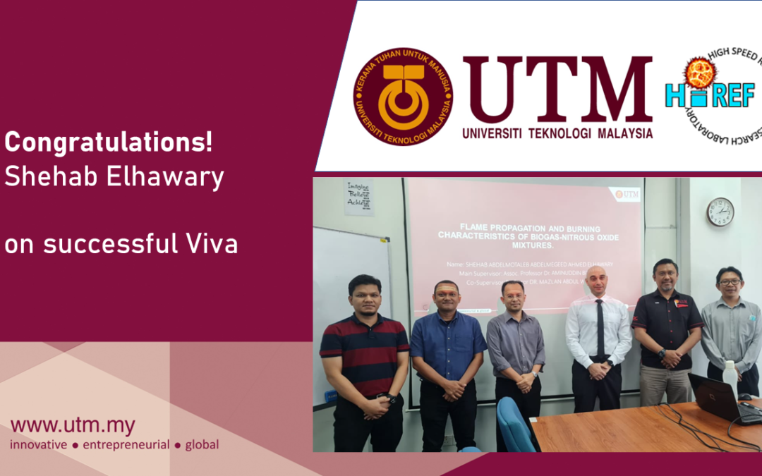 Congratulations to Shehab on successfully defending in his viva!