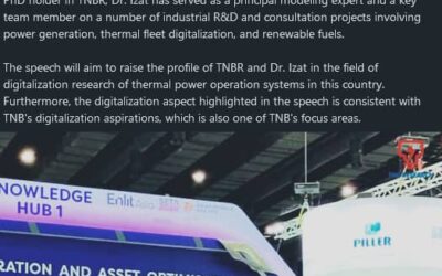 Dr. Mohammad Nurizat Rahman Presenting at Enlit Asia 2022, Bangkok