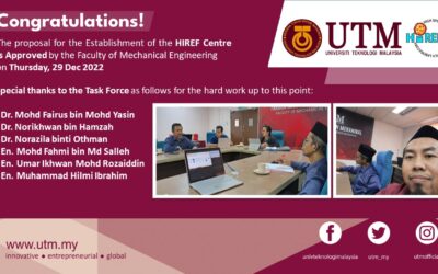 Congrats! The proposal for the Establishment of the HIREF Centre Is Approved by the Faculty of Mechanical Engineering. Ready for the Next Phase of Presentation