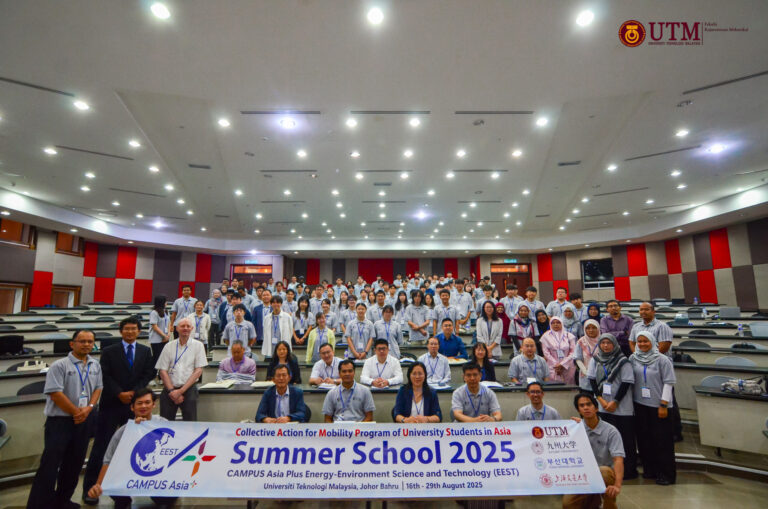 UTM HOSTS 14TH CAMPUS ASIAPLUS EEST SUMMER SCHOOL,STRENGTHENING REGIONAL COLLABORATION