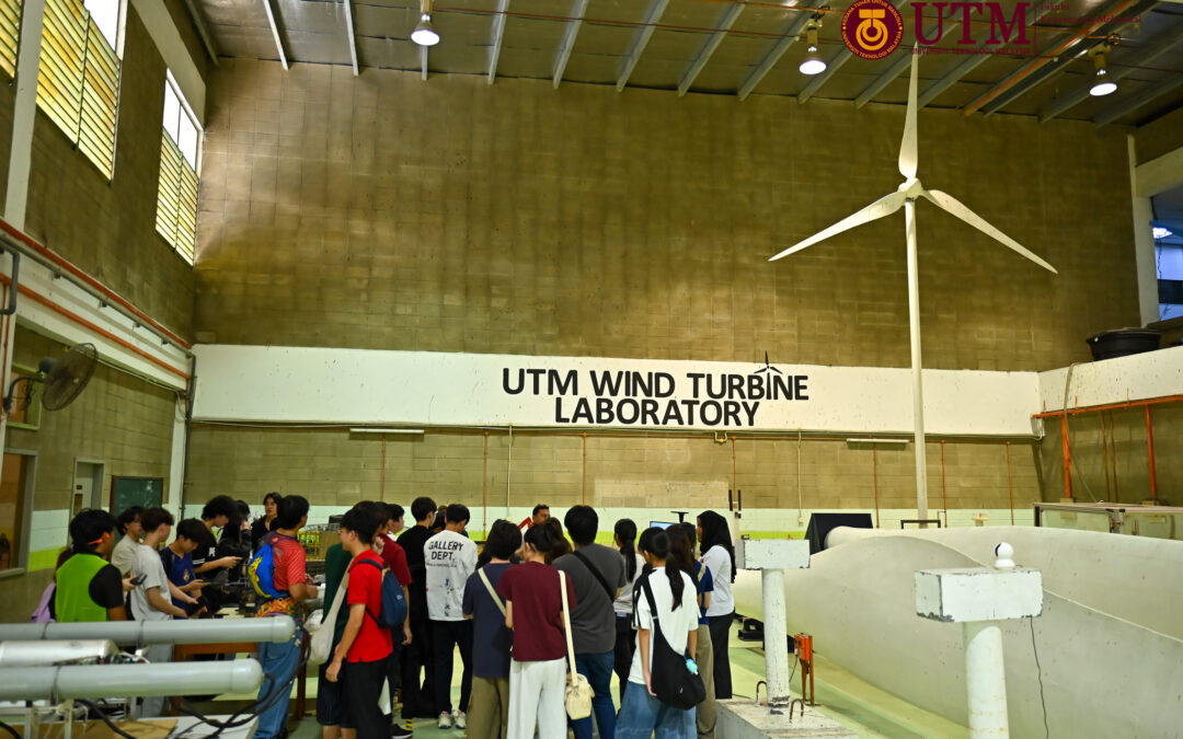 NGEE ANN POLYTECHNIC Visits UTM Wind Turbine Facility