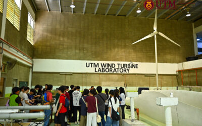 NGEE ANN POLYTECHNIC Visits UTM Wind Turbine Facility