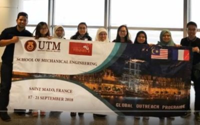 UTM Global Outreach Programme 2018 to France