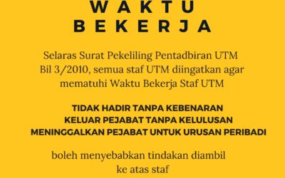 PEMATUHAN WAKTU BEKERJA