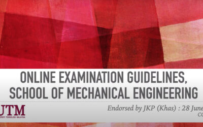 Online Examination Guidelines,School of Mechanical Engineering