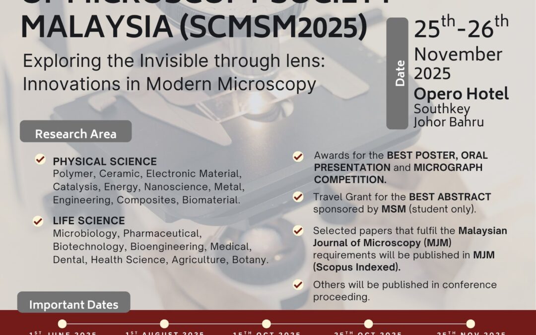 Join Us at SCMSM 2025!
