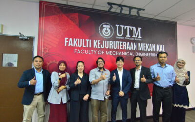 Lawatan Profesor Katsuyoshi Kondoh dan Profesor Junko Umeda dari Joining and Welding Research Institute, Osaka University ke FKM